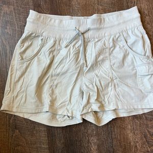North Face khaki shorts